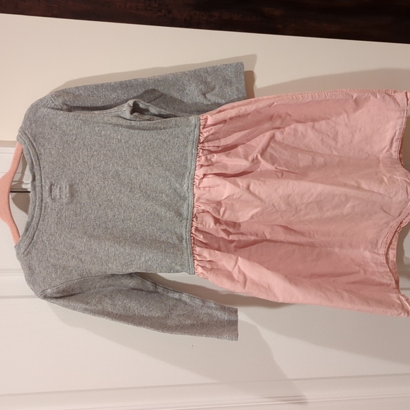 GAP Pink and gray dress with flip sequined star on front. Size S. - Picture 4 of 5